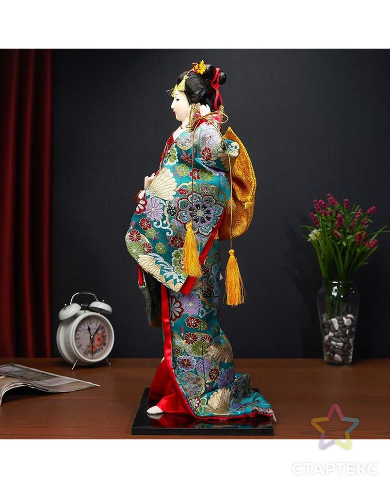 Кукла коллекционная "Японская танцовщица", МИКС арт. СМЛ-102052-1-СМЛ0000699932 5