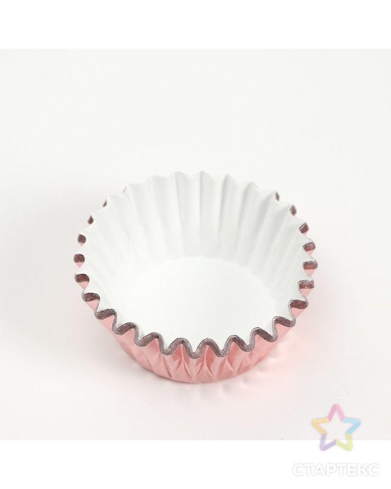 Форма для выпечки круглая, 3,5*2см розовый арт. СМЛ-197102-1-СМЛ0007008118 2