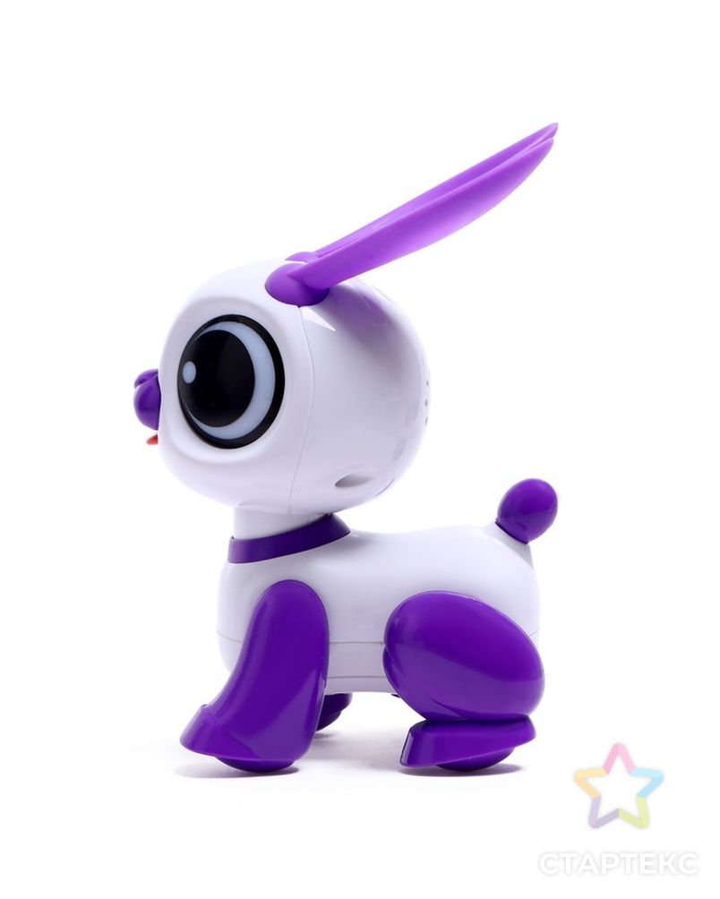 Робот - питомец "Кролик", световые и звуковые эффекты, работает от батареек арт. СМЛ-220958-1-СМЛ0007010682 2