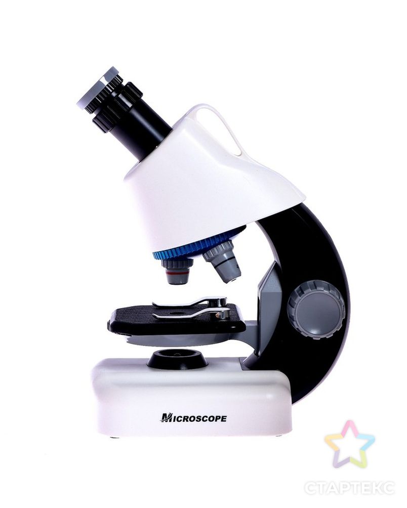Микроскоп детский "Юный ученый" кратность х100, х400,  х1200, подсветка, белый арт. СМЛ-190445-1-СМЛ0007016017 3