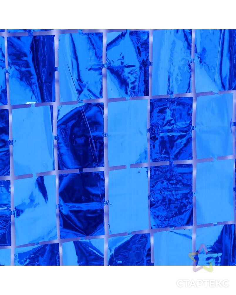 Праздничный занавес 100*200 см, цвет синий арт. СМЛ-196689-1-СМЛ0007016037 2