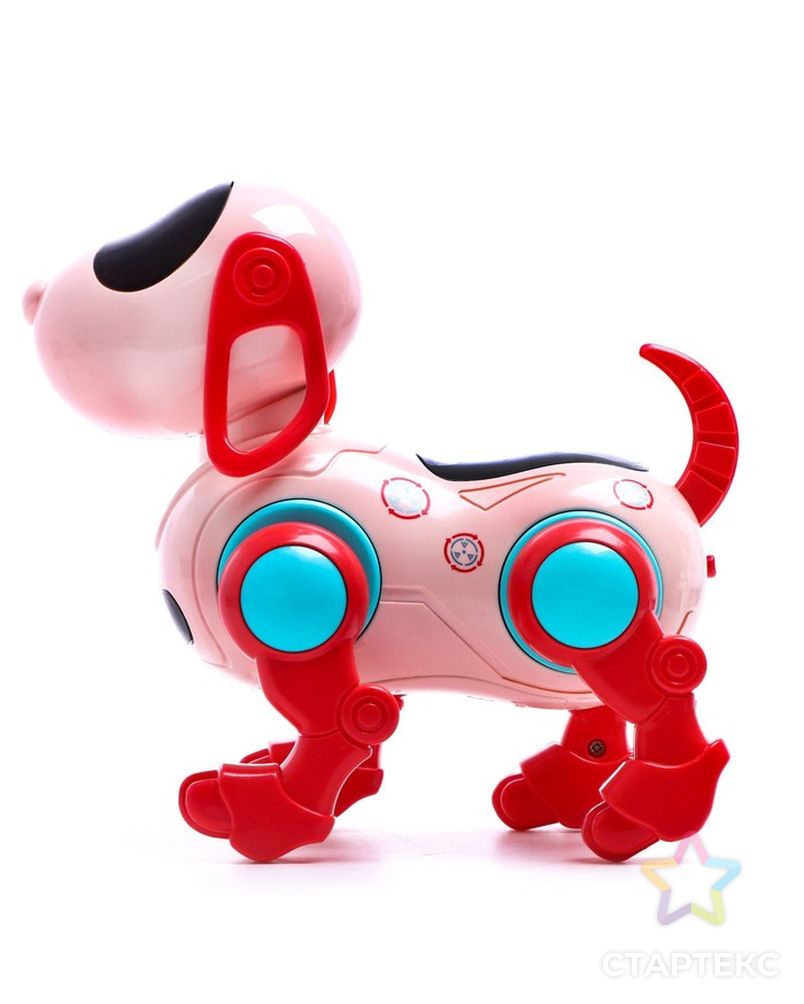 WOOW TOYS Собака "IQ DOG", ходит, поет, работает от батареек, цвет розовый арт. СМЛ-193737-1-СМЛ0007024612 2