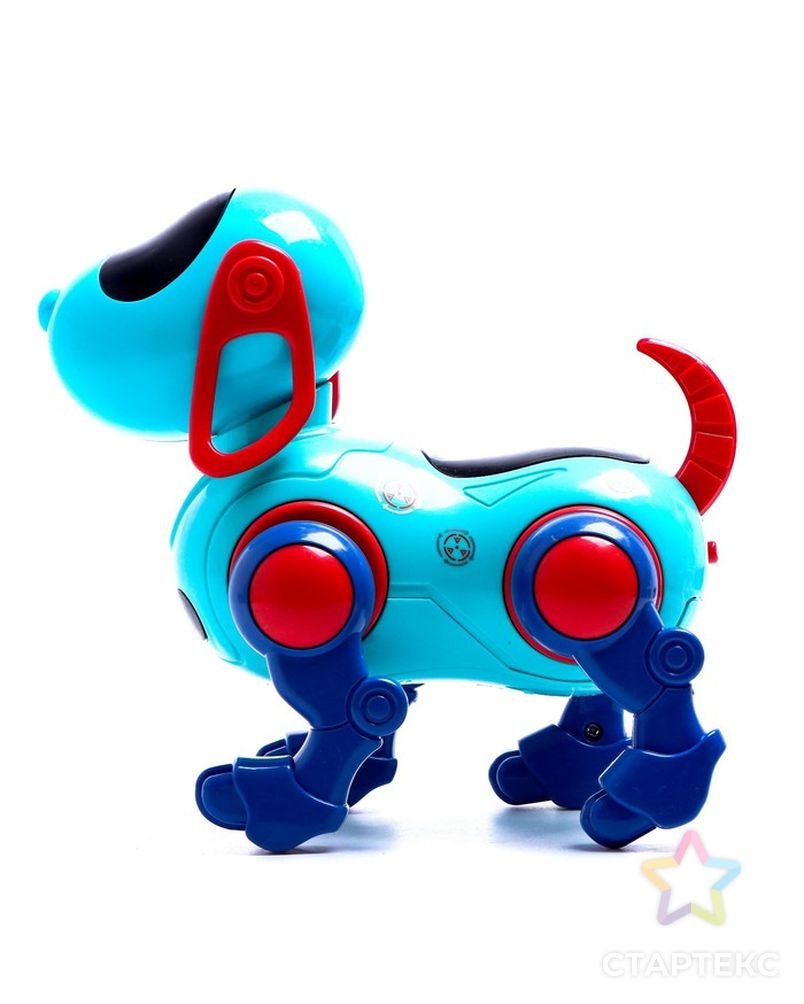 WOOW TOYS Собака "IQ DOG", ходит, поет, работает от батареек, цвет голубой арт. СМЛ-193738-1-СМЛ0007024613 2