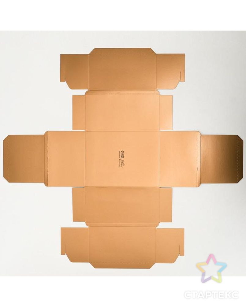 Коробка складная «Happy new year»,  15 × 15 × 7 см арт. СМЛ-167701-2-СМЛ0007036396 6