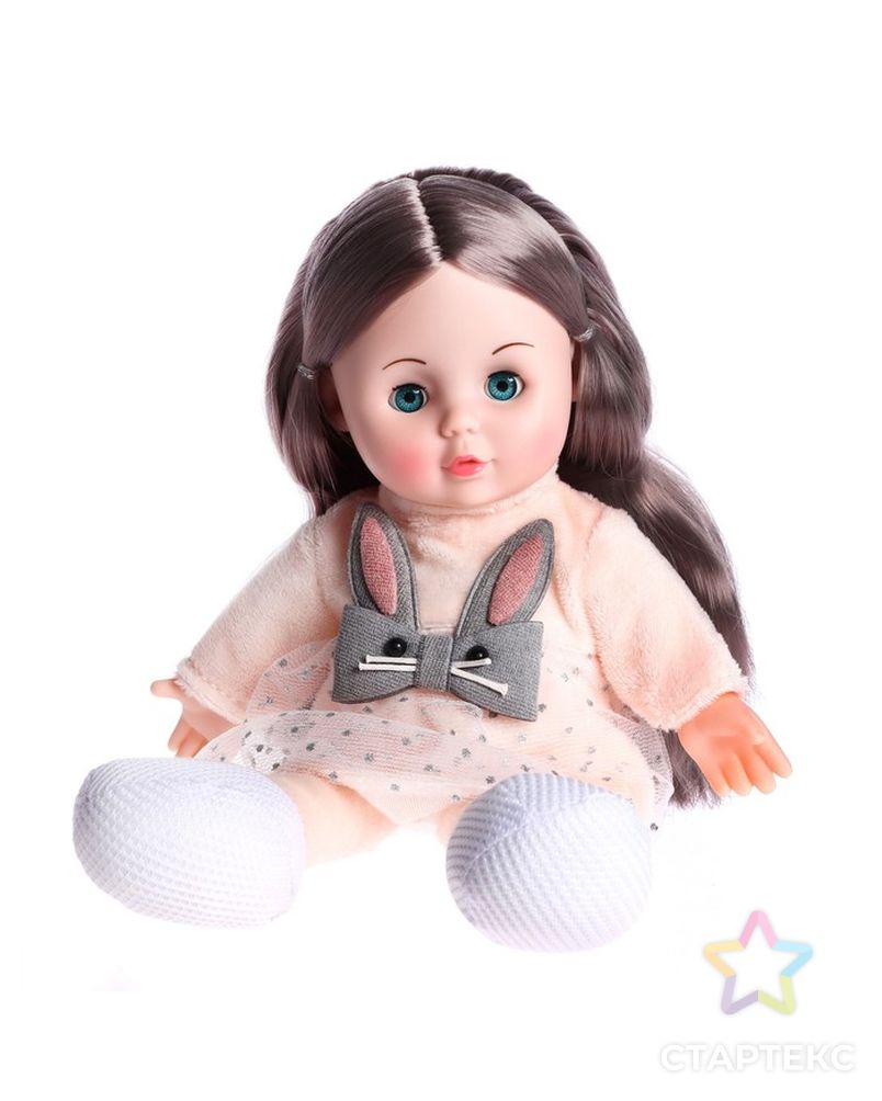 Кукла мягконабивна "Милышка" 32 см, со звуком, в платье арт. СМЛ-220992-1-СМЛ0007042178 2