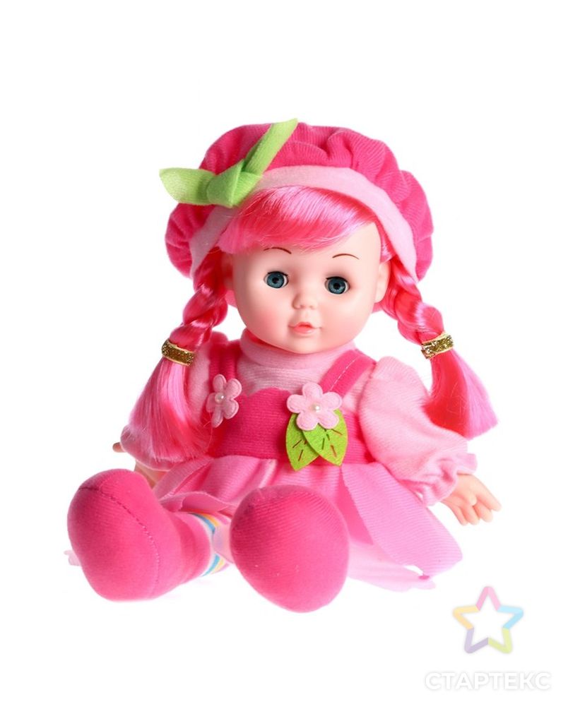 Кукла мягконабивна "Малышка Мэри" 31 см, со звуком, в платье арт. СМЛ-220996-1-СМЛ0007042182 2