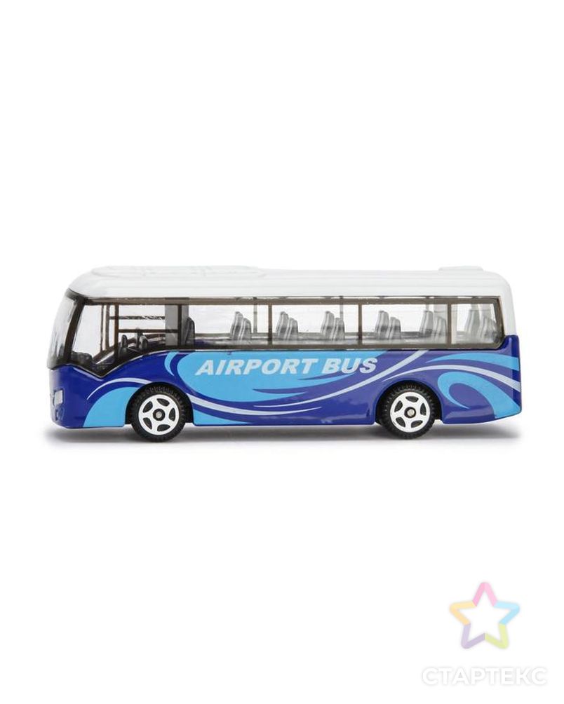 Автобус металлический «Междугородний», масштаб 1:64, цвет красный арт. СМЛ-155351-2-СМЛ0007054531 3