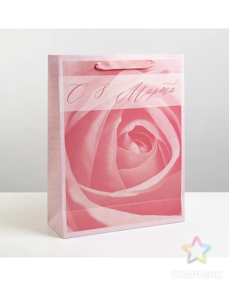 Пакет ламинированный «Роза», L 31 × 40 × 11,5 см арт. СМЛ-187750-1-СМЛ0007059428 1