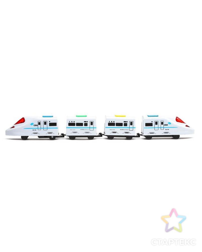 Поезд «Скорость», работает от батареек, световые и звуковые эффекты арт. СМЛ-155392-1-СМЛ0007063586 2