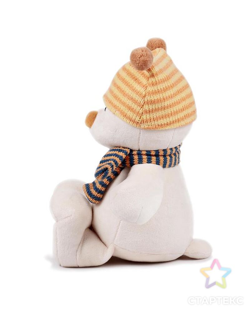 Мягкая игрушка «Медведь Masha» в шапке, 30 см арт. СМЛ-158168-1-СМЛ0007077506 3