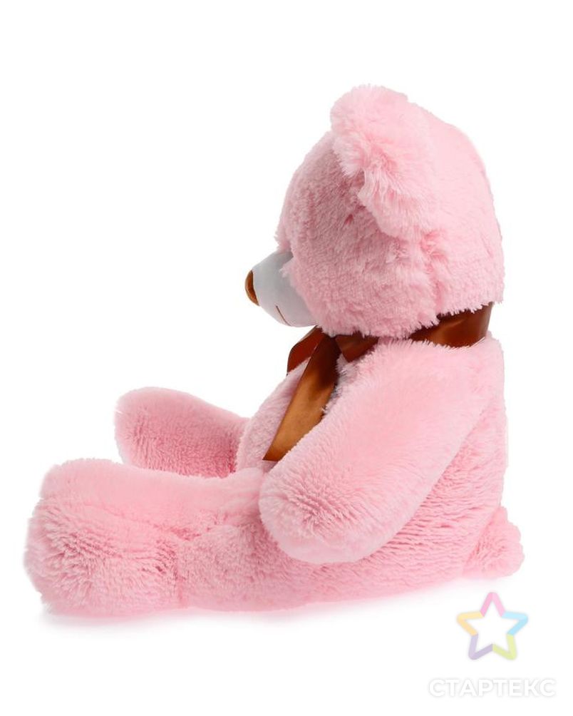 Мягкая игрушка «Медведь Топтыжка», цвет розовый, 70 см арт. СМЛ-167269-1-СМЛ0007081811 4