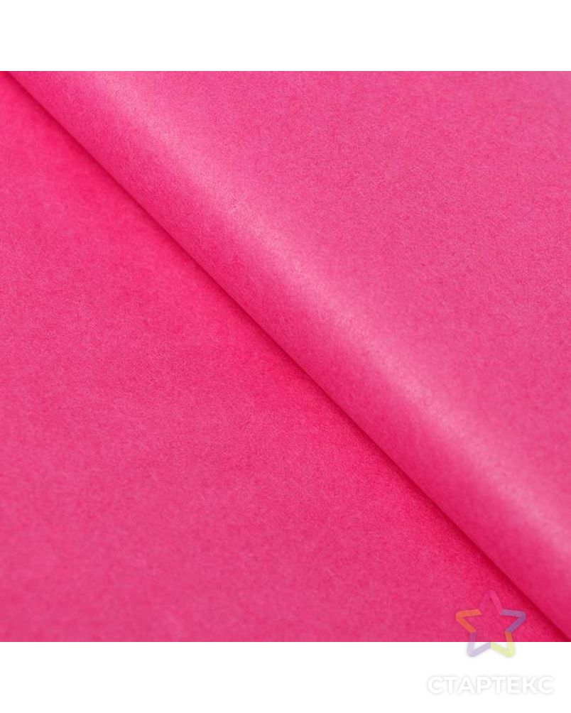 Бумага упаковочная тишью, розовая, 50 х 66 см арт. СМЛ-157523-1-СМЛ0007084436 1
