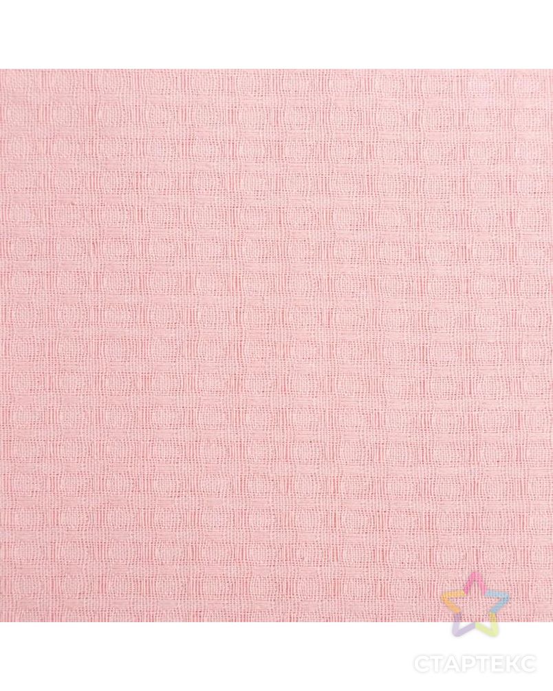 Полотенце вафельное банное Экономь и Я 80х150 см, цвет пыльно-розовый, 100%хл, 200 г/м2 арт. СМЛ-183514-1-СМЛ0007089731 3