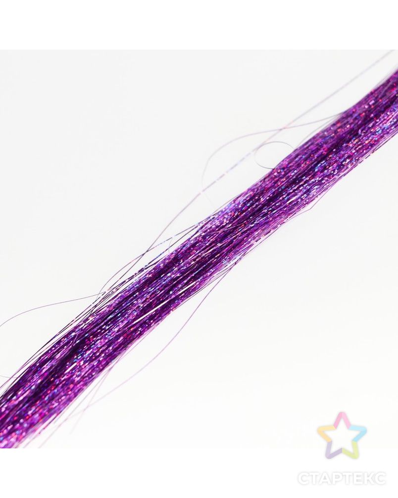 Прядь для волос блестящая фиолетовая "Искорка", My Little Pony арт. СМЛ-211685-1-СМЛ0007102606 3