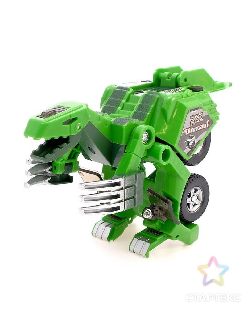 Робот с трансформацией «Динобот», световые и звуковые эффекты, цвета зелёный арт. СМЛ-155484-1-СМЛ0007104120 2
