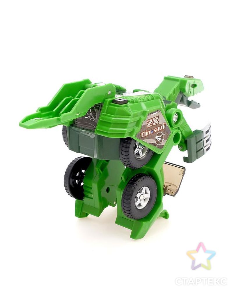 Робот с трансформацией «Динобот», световые и звуковые эффекты, цвета зелёный арт. СМЛ-155484-1-СМЛ0007104120 4