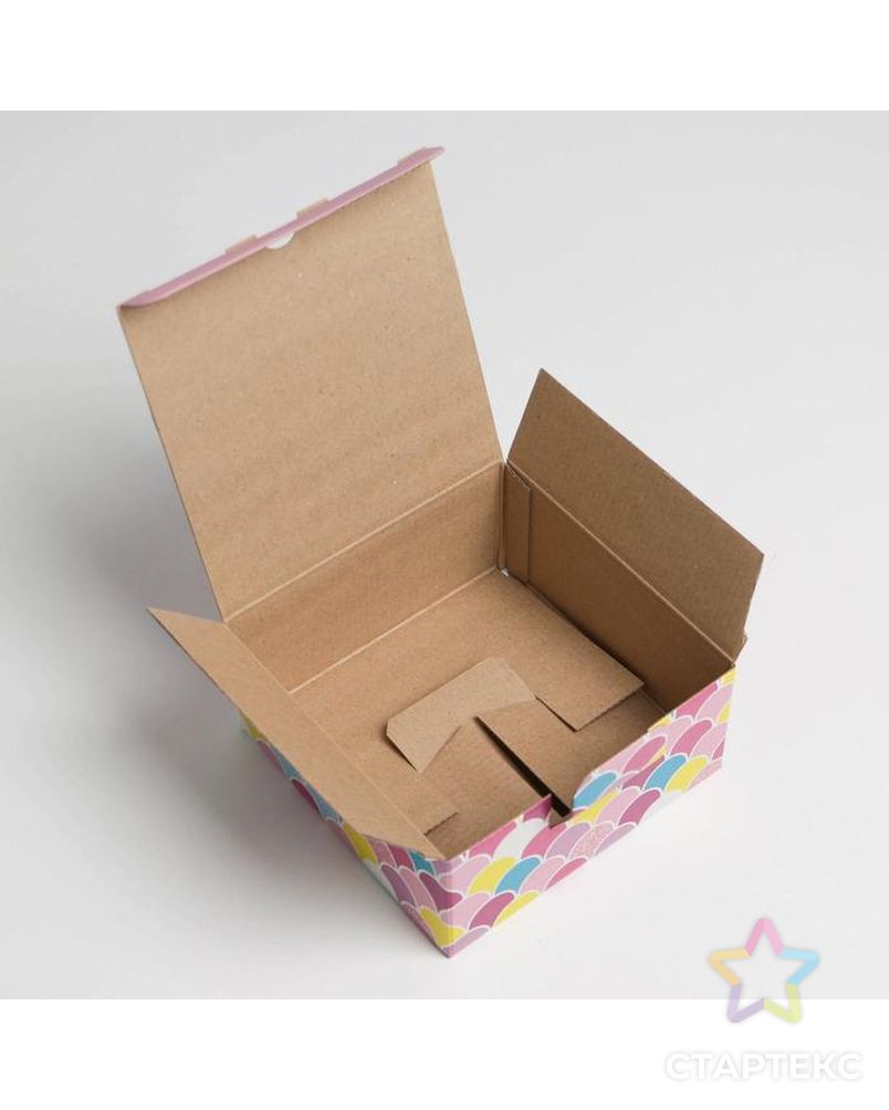 Коробка‒пенал «Beautiful», 15 × 15 × 7 см арт. СМЛ-185168-1-СМЛ0007107433 7