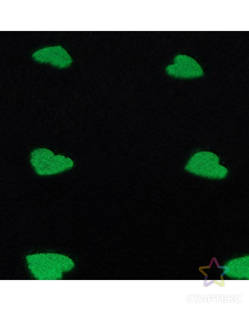 Плед светящийся в темноте Этель Love 180*200 см,100% п/э, корал-флис, 220 гр/м2 арт. СМЛ-187944-2-СМЛ0007110860 4