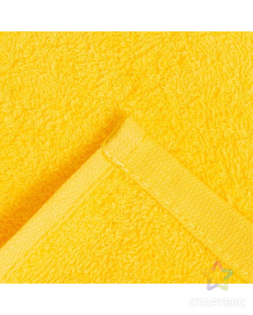 Полотенце махровое НИКА 60х130 см, жёлтый, хлопок 100%, 300г/м2 арт. СМЛ-155490-2-СМЛ0007111920 3