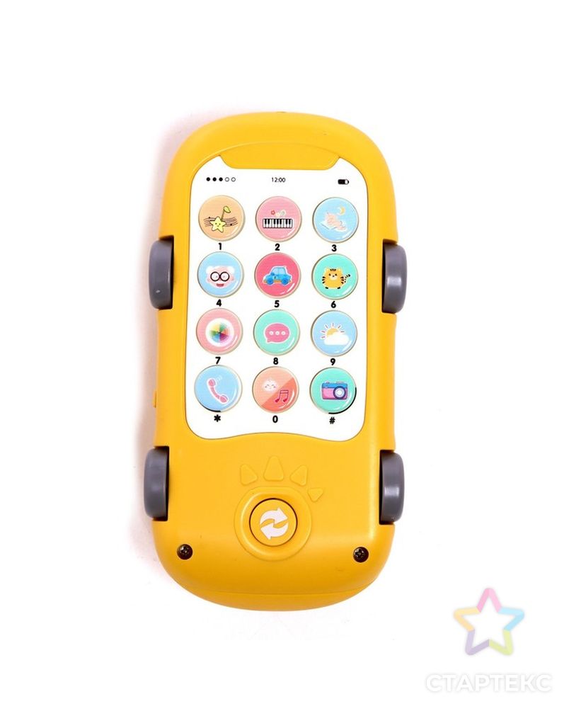 Музыкальная игрушка «Крокодил Тоша», звук, свет, цвет жёлтый арт. СМЛ-220800-1-СМЛ0007113903 3