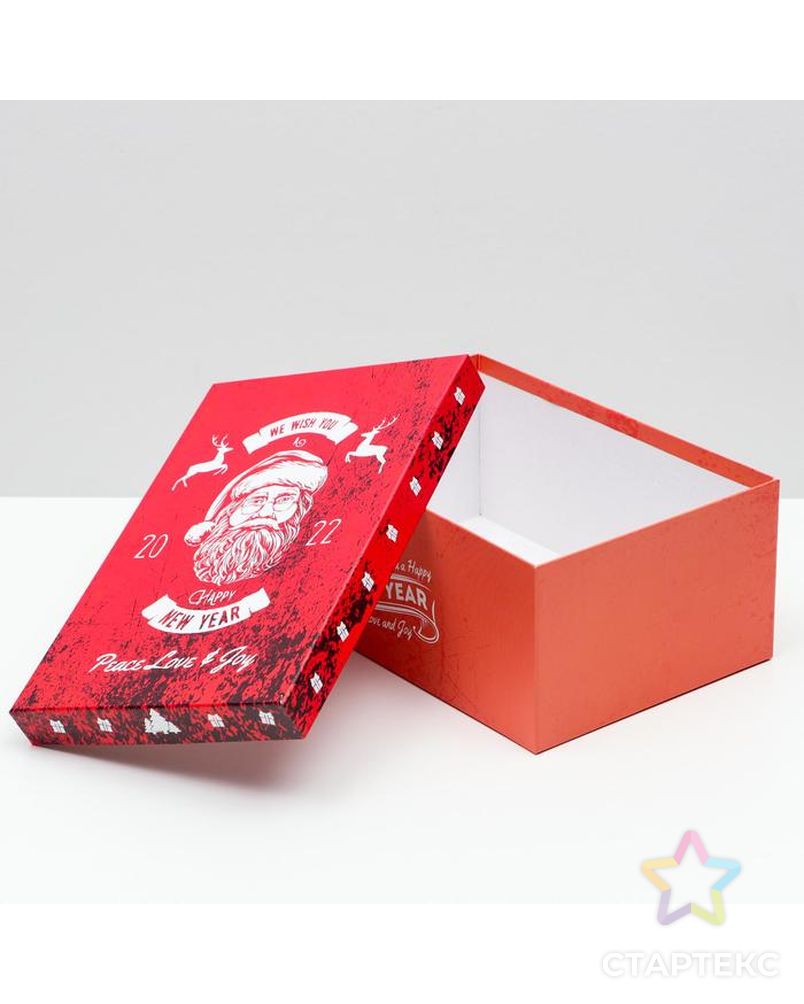 Подарочная коробка "Санта", 26 х 17 х 11 см арт. СМЛ-161601-1-СМЛ0007114170 3