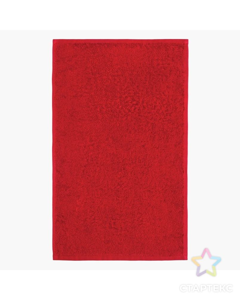 Подарочное полотенце с игрушкой Этель "Дед Мороз" 50*90 см, цв.бордовый, 100% хл, 320г/м2 арт. СМЛ-191360-1-СМЛ0007115173