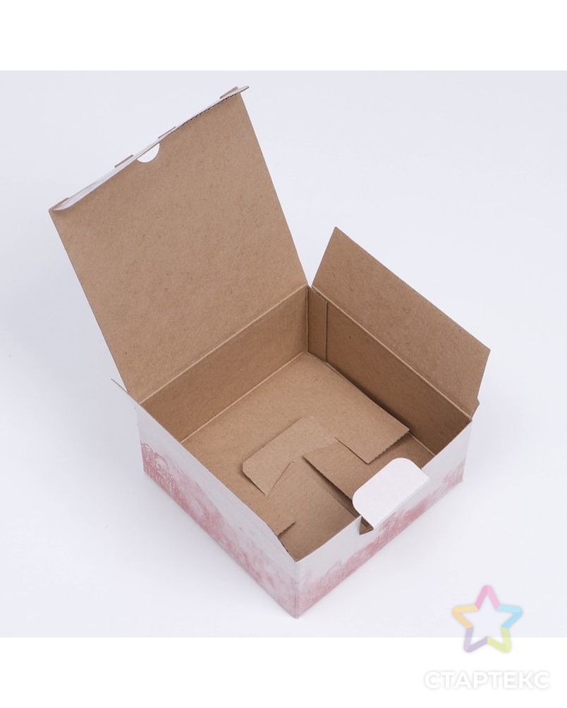 Коробка сборная «Present», 15 × 15 × 7 см арт. СМЛ-215431-1-СМЛ0007119002 6