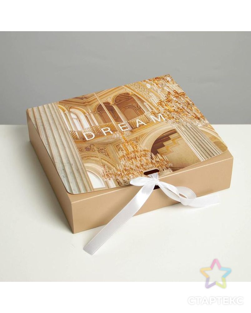 Коробка складная подарочная «Россия», 20 × 18 × 5 см арт. СМЛ-172403-1-СМЛ0007120268 1