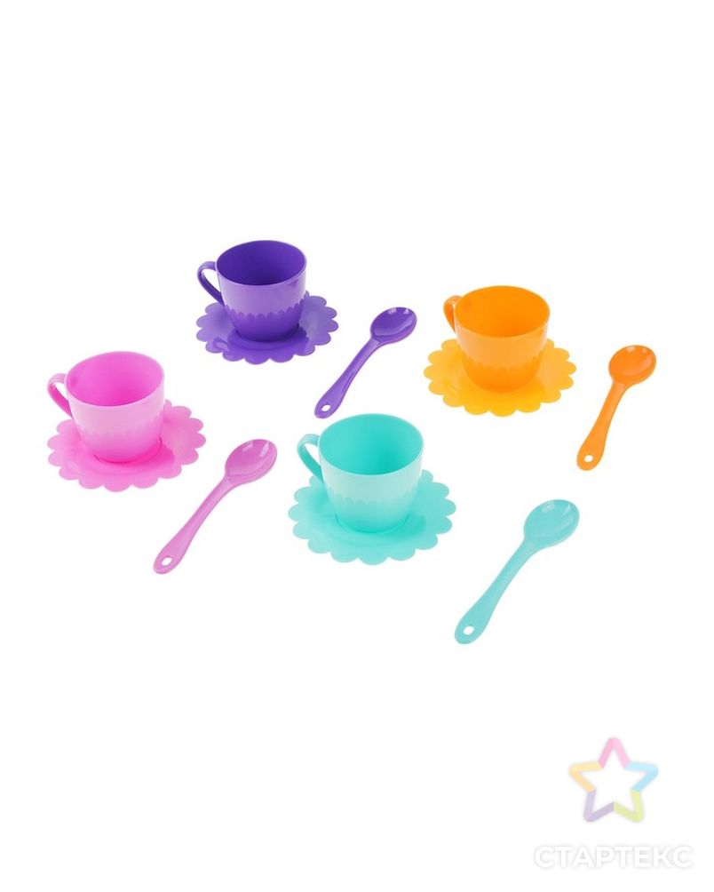 Набор посуды «Ромашка», на 4 персоны, цвета МИКС арт. СМЛ-102086-1-СМЛ0000713112 2