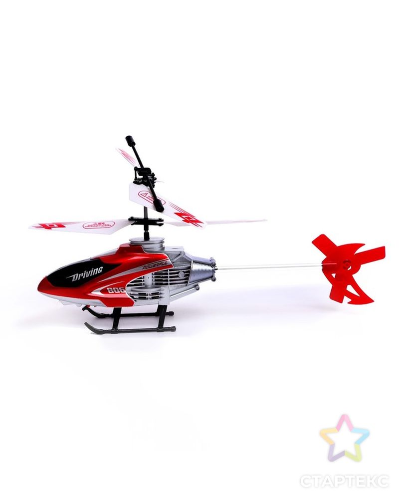Вертолёт радиоуправляемый SKY, со световыми эффектами, цвет красный арт. СМЛ-211591-1-СМЛ0007137048 2
