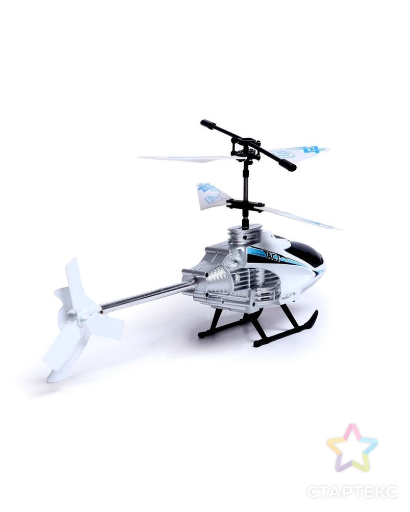 Вертолёт радиоуправляемый SKY, со световыми эффектами, цвет белый арт. СМЛ-211593-1-СМЛ0007137050 3