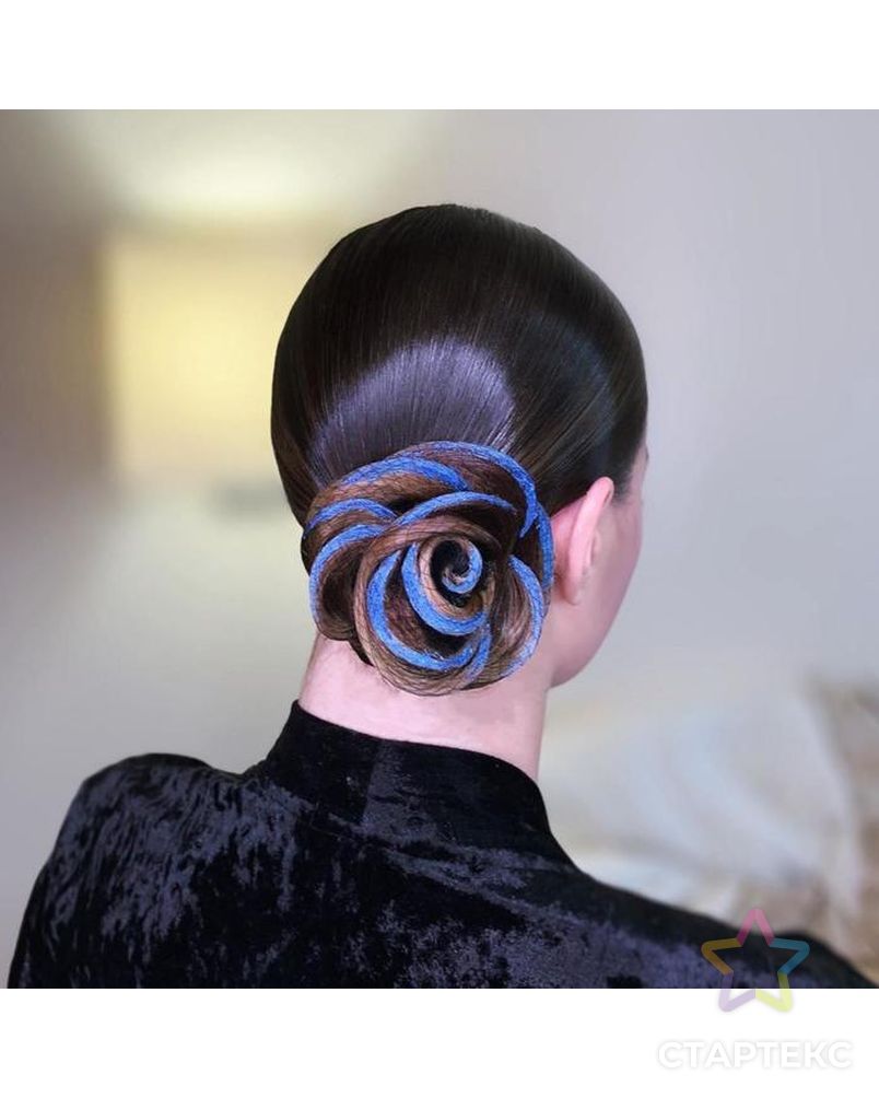 Декоративный гель для волос, лица и тела COLOR GEL Holly Professional, Blue, 20 мл арт. СМЛ-160665-1-СМЛ0007138945 4