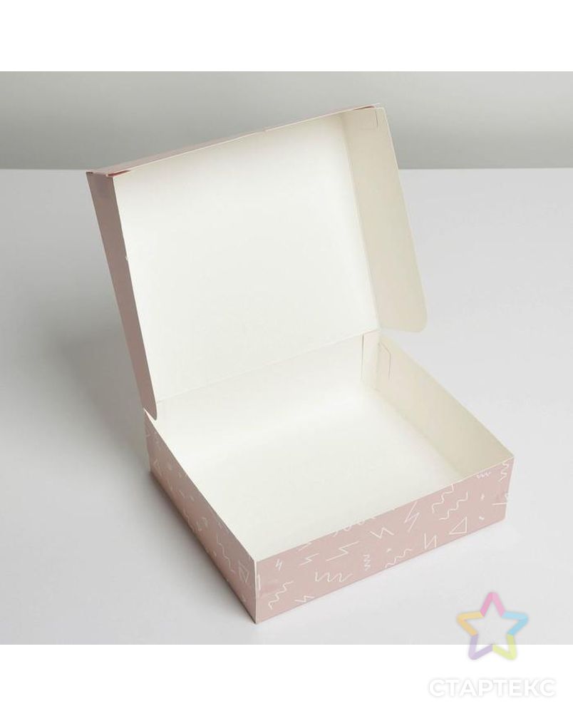 Коробка для кондитерских изделий  Love, 17 × 20 × 6 см арт. СМЛ-184723-1-СМЛ0007150219 2