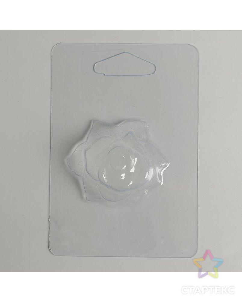 Пластиковая форма для мыла «Изящная роза» арт. СМЛ-184398-1-СМЛ0007153046