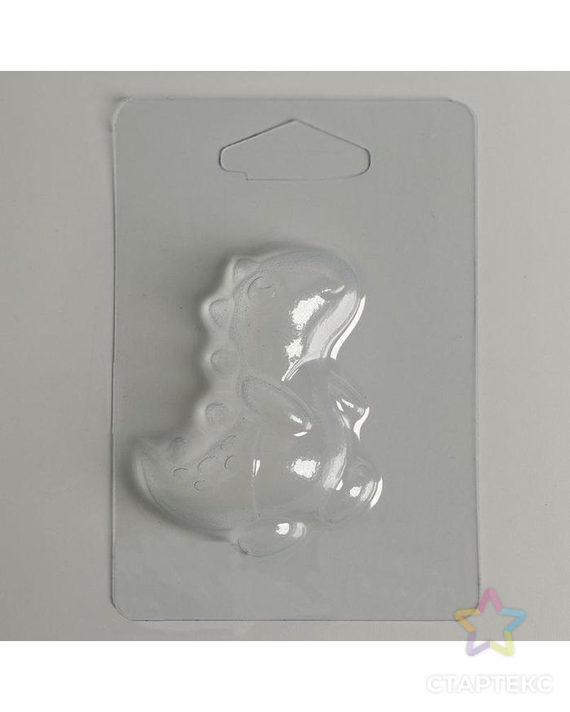 Пластикова форма для мыла "Динозаврик" арт. СМЛ-184401-1-СМЛ0007153049 1