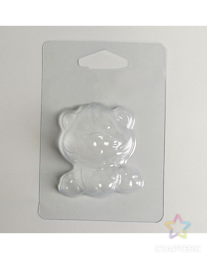 Пластиковая форма для мыла «Тигруля» арт. СМЛ-184409-1-СМЛ0007153057 1