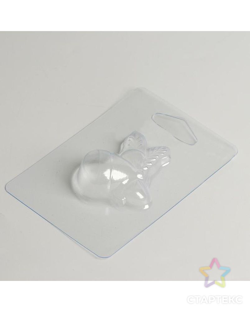 Пластиковая форма для мыла «Новогодний колокольчик» арт. СМЛ-184420-1-СМЛ0007153068 2
