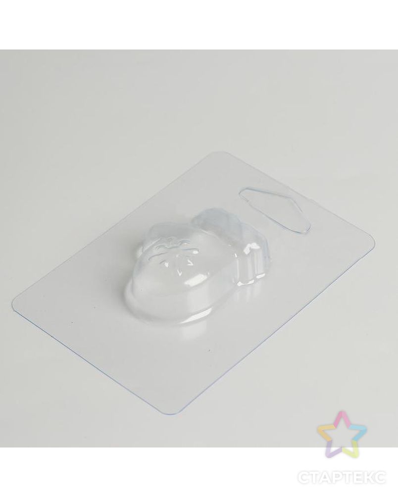 Пластиковая форма для мыла «Варежка» арт. СМЛ-184422-1-СМЛ0007153070 2