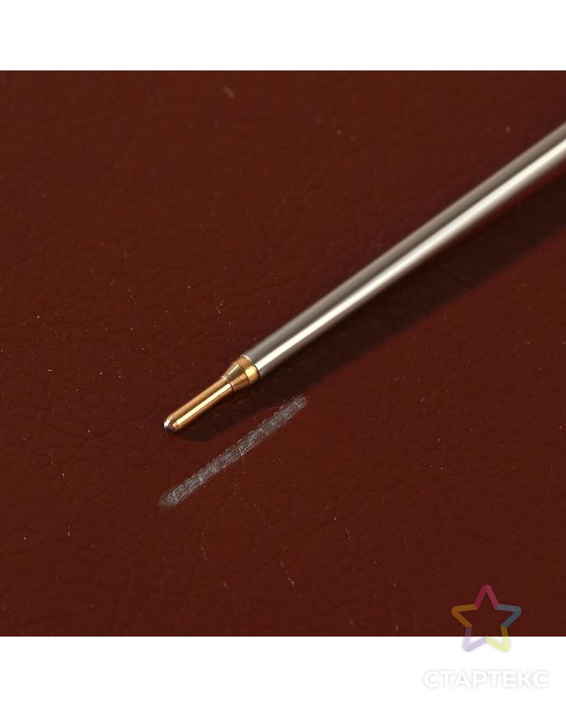 Ручка для ткани, смывающаяся, цвет серебряный арт. СМЛ-163145-1-СМЛ0007159471 2