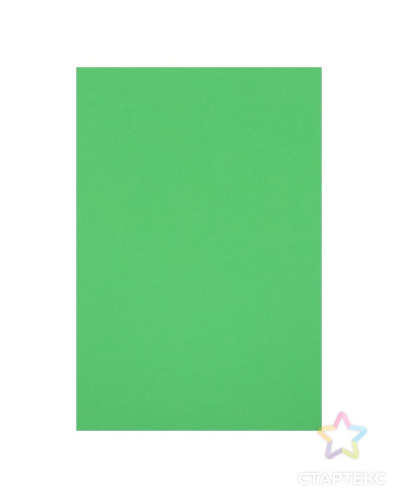 Набор картона цветного двустороннего тонированного в массе формат А4 10л-зеленый, пл.180г/м2   71605 арт. СМЛ-228520-1-СМЛ0007160584 2