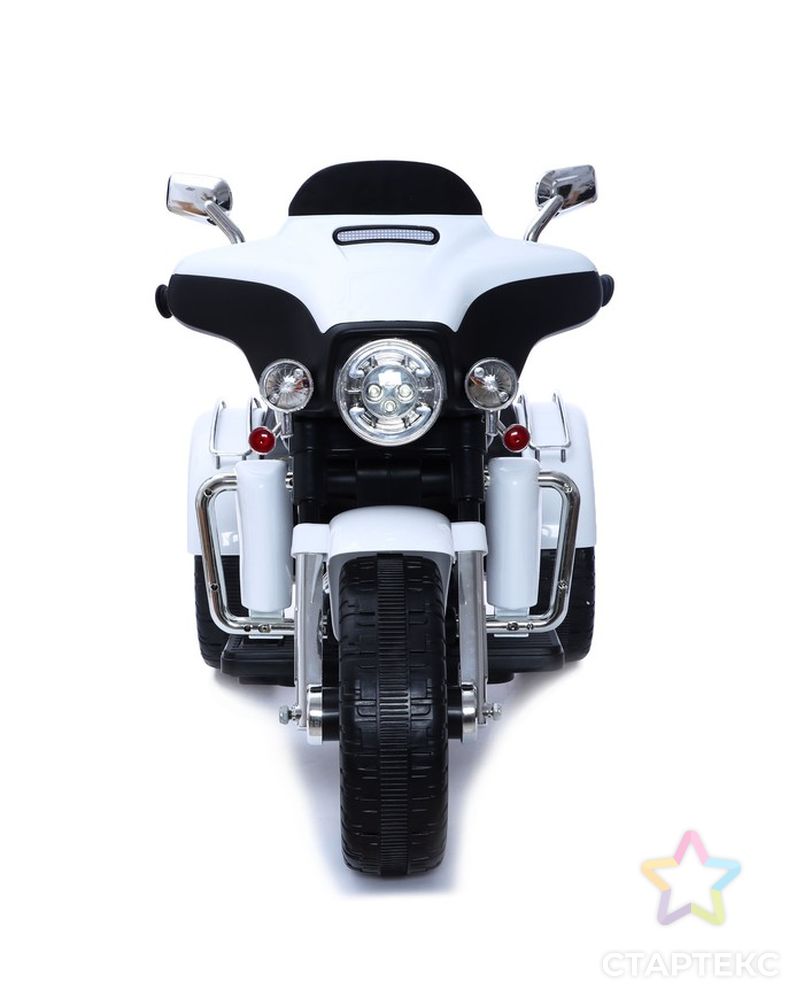 Электромотоцикл "Трайк", 2-х местный, 2 мотора, цвет черно-белый арт. СМЛ-195541-1-СМЛ0007163372 7