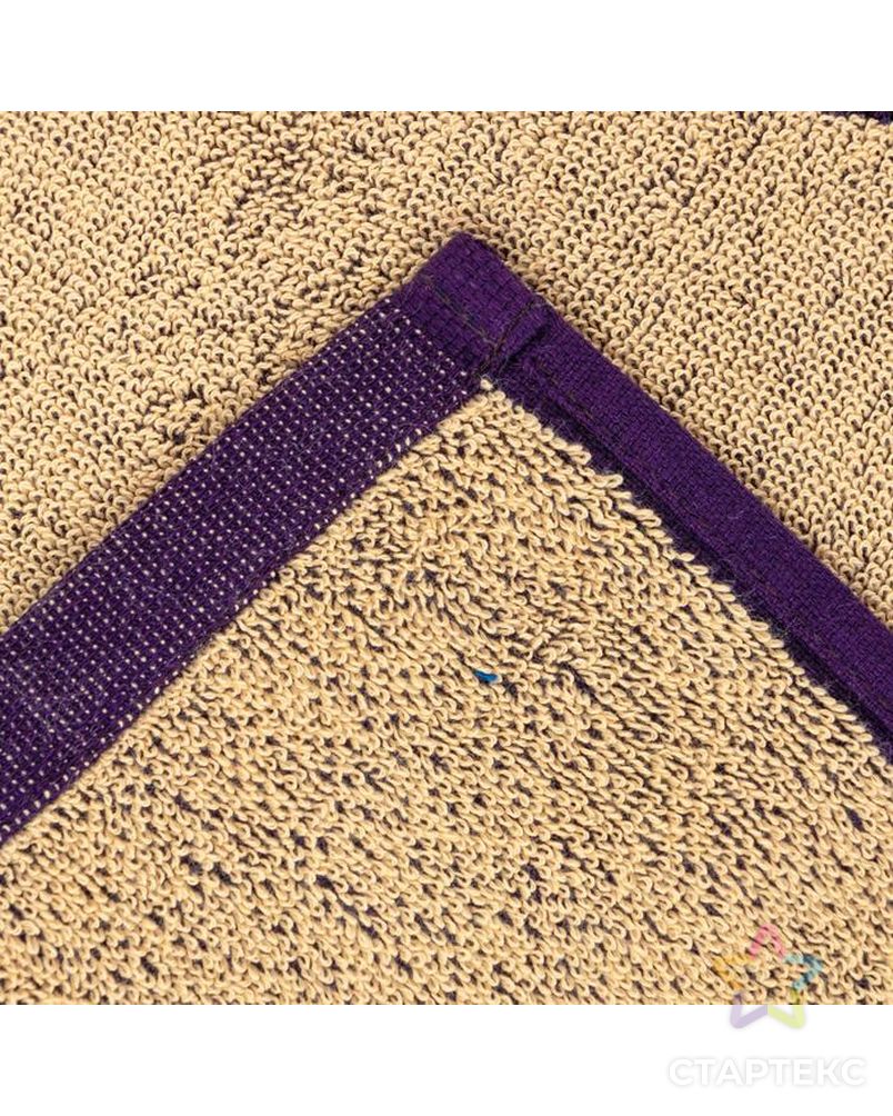 Полотенце махровое Этель "Скорпион" фиолетовый, 67х130 см, 100% хлопок, 420гр/м2 арт. СМЛ-187128-1-СМЛ0007166995 4
