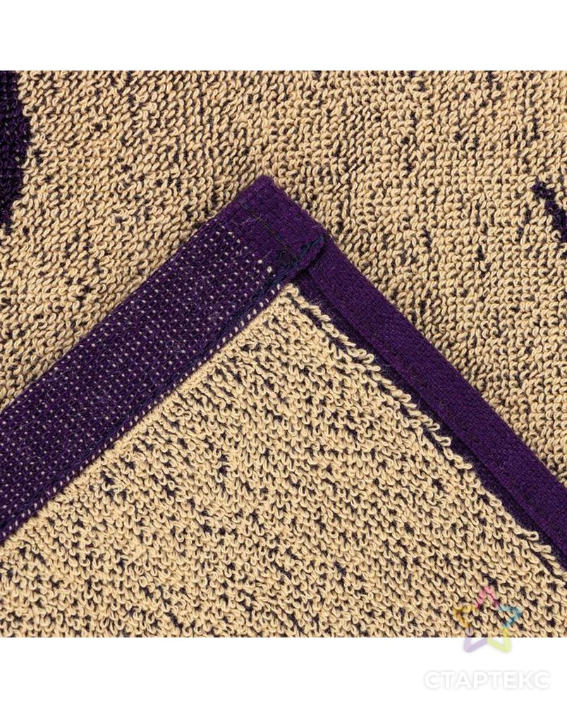 Полотенце махровое Этель "Дева" фиолетовый, 67х130 см, 100% хлопок, 420гр/м2 арт. СМЛ-187136-1-СМЛ0007167003 4