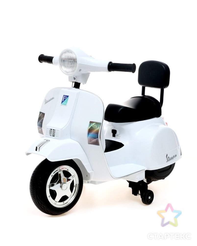Электромотоцикл VESPA PX,  цвет белый арт. СМЛ-224206-1-СМЛ0007167073 1