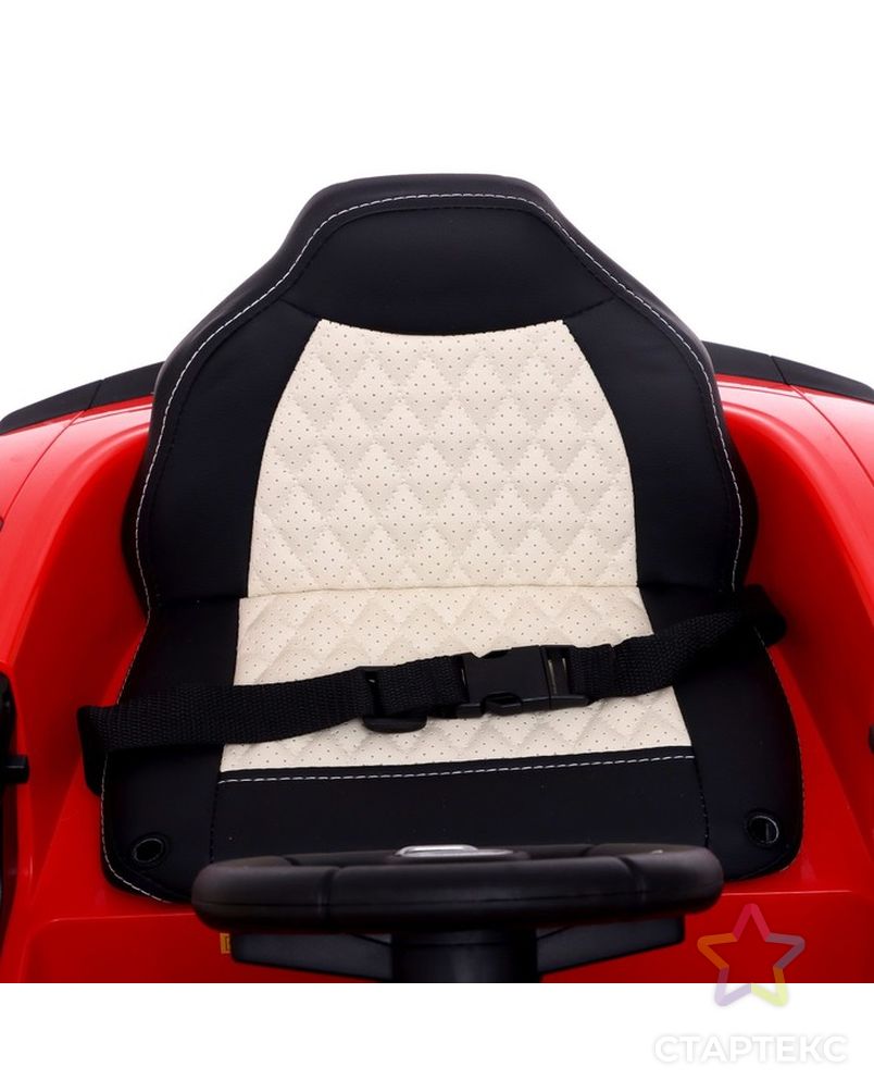 Электромобиль AUDI R8 SPYDER, EVA колеса, кожаное сидение, цвет красный арт. СМЛ-224652-1-СМЛ0007167089 8