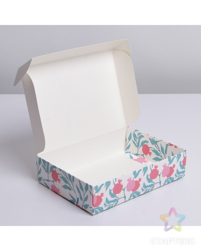 Коробка складная «Расцветай», 21 × 15 × 5 см арт. СМЛ-200039-1-СМЛ0007182204 3