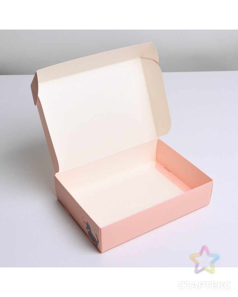 Коробка складная «Лапки», 21 × 15 × 5 см арт. СМЛ-197610-1-СМЛ0007182211 3