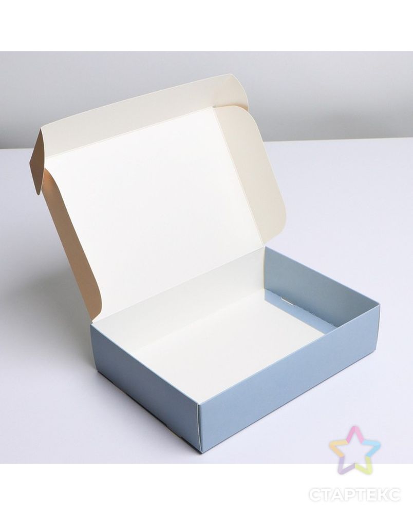 Коробка складная «Счастливых моментов», 21 × 15 × 5 см арт. СМЛ-197612-1-СМЛ0007182213 2