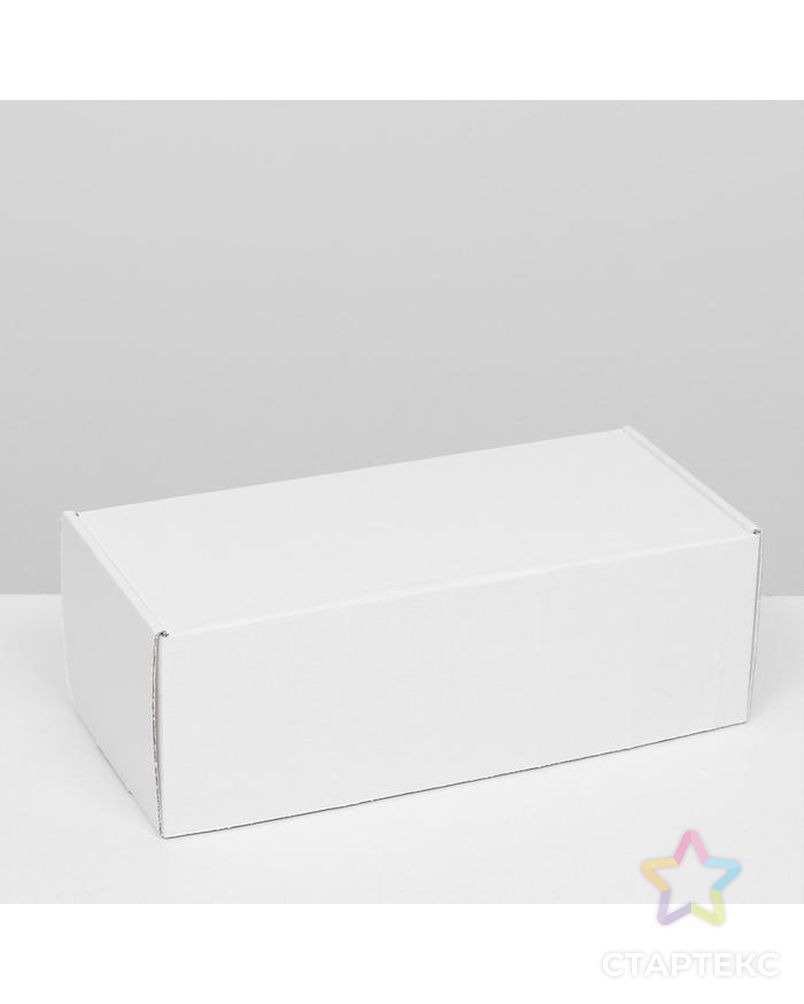 Коробка самосборная, без окна, белая, 16 х 35 х 12 см арт. СМЛ-185433-1-СМЛ0007182353 1