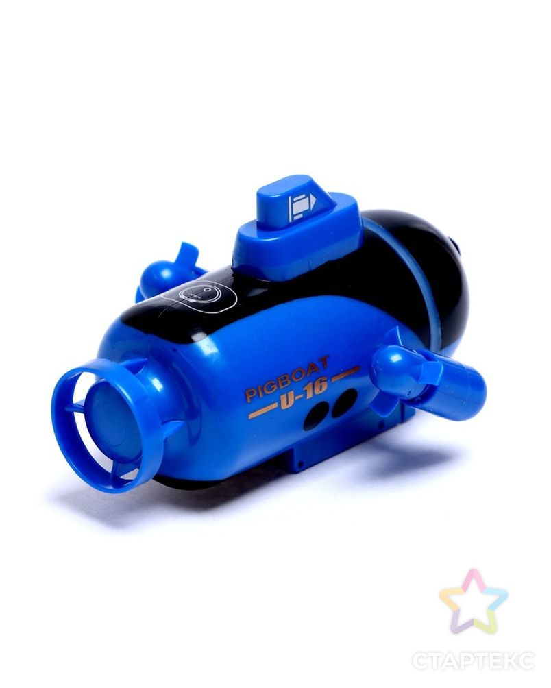 Подводная лодка радиоуправляемая "Батискаф", световые эффекты, цвет синий арт. СМЛ-216682-1-СМЛ0007263122 3